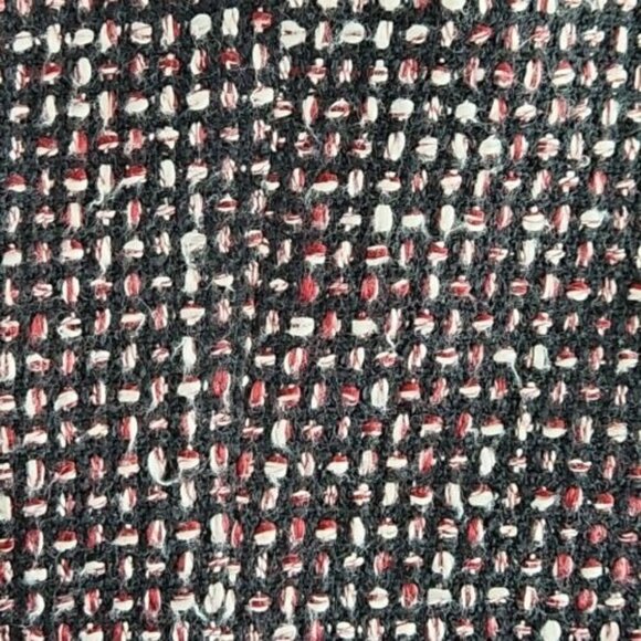 Tape Measure Women's Tweed Jacket Blazer 3-Button Port and Black Lace Gothcore - Picture 13 of 16